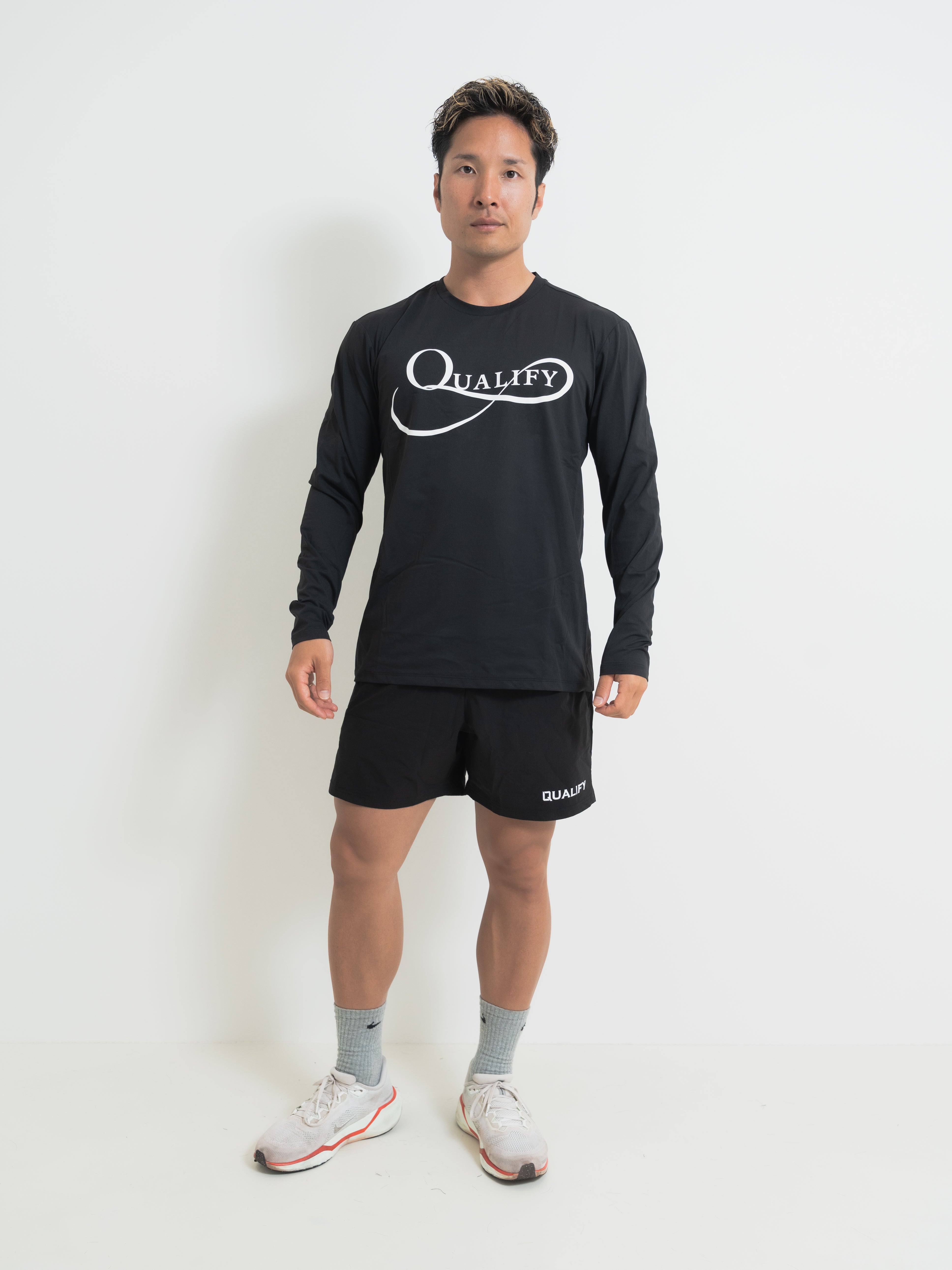 Training Long Tee -Bold Logo-