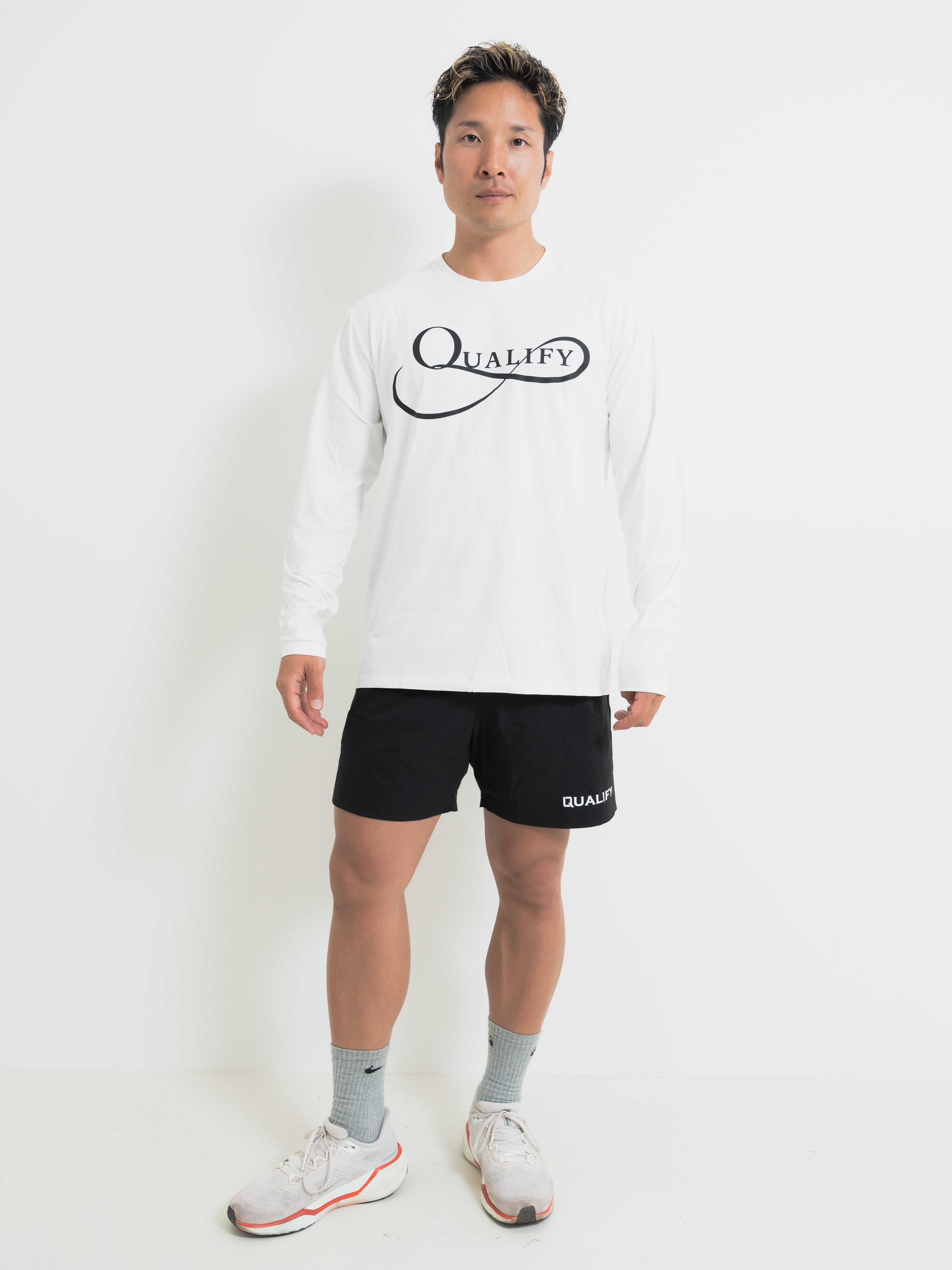 Training Long Tee -Bold Logo-