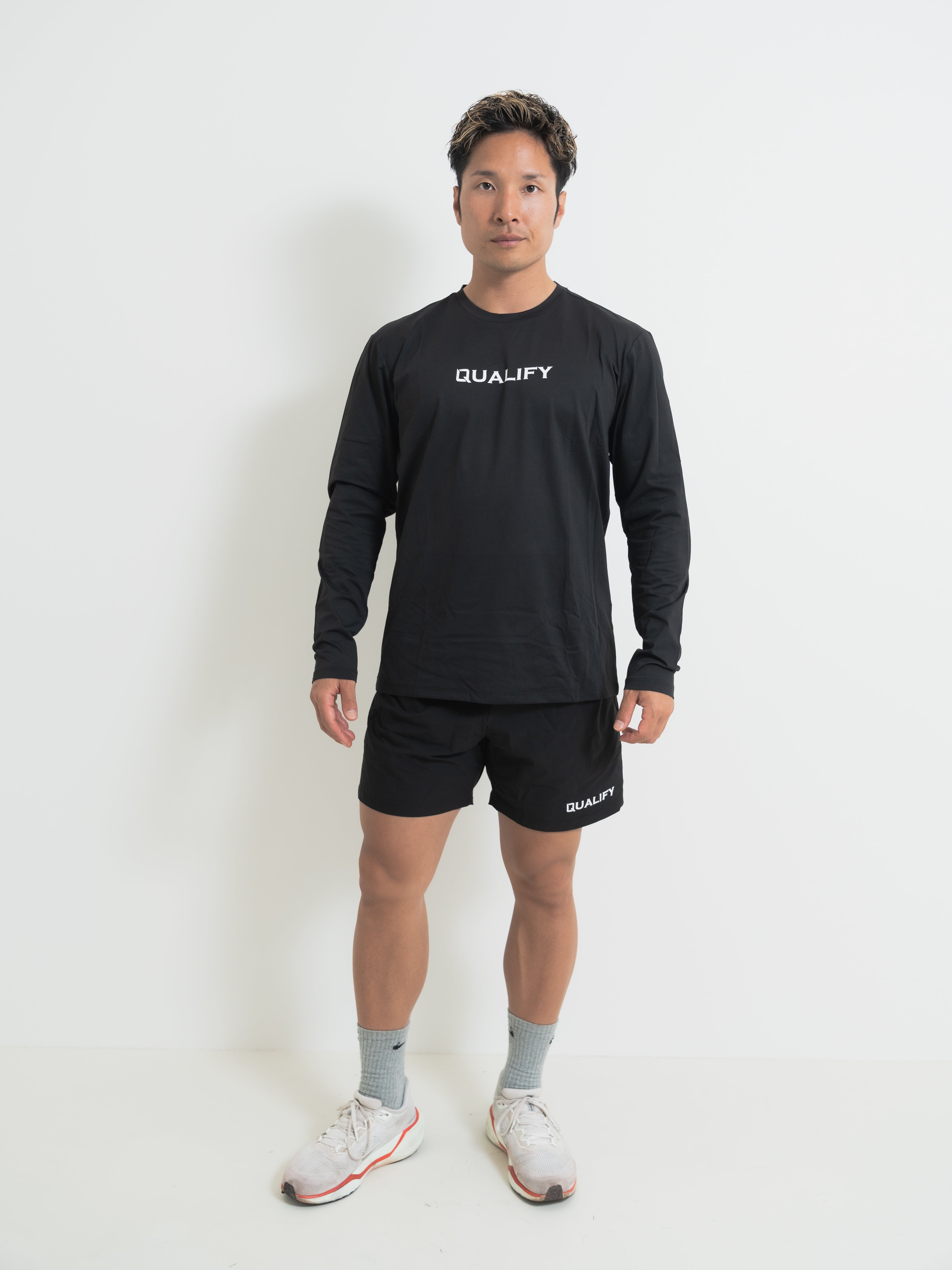 Training Long Tee -Basic Logo-