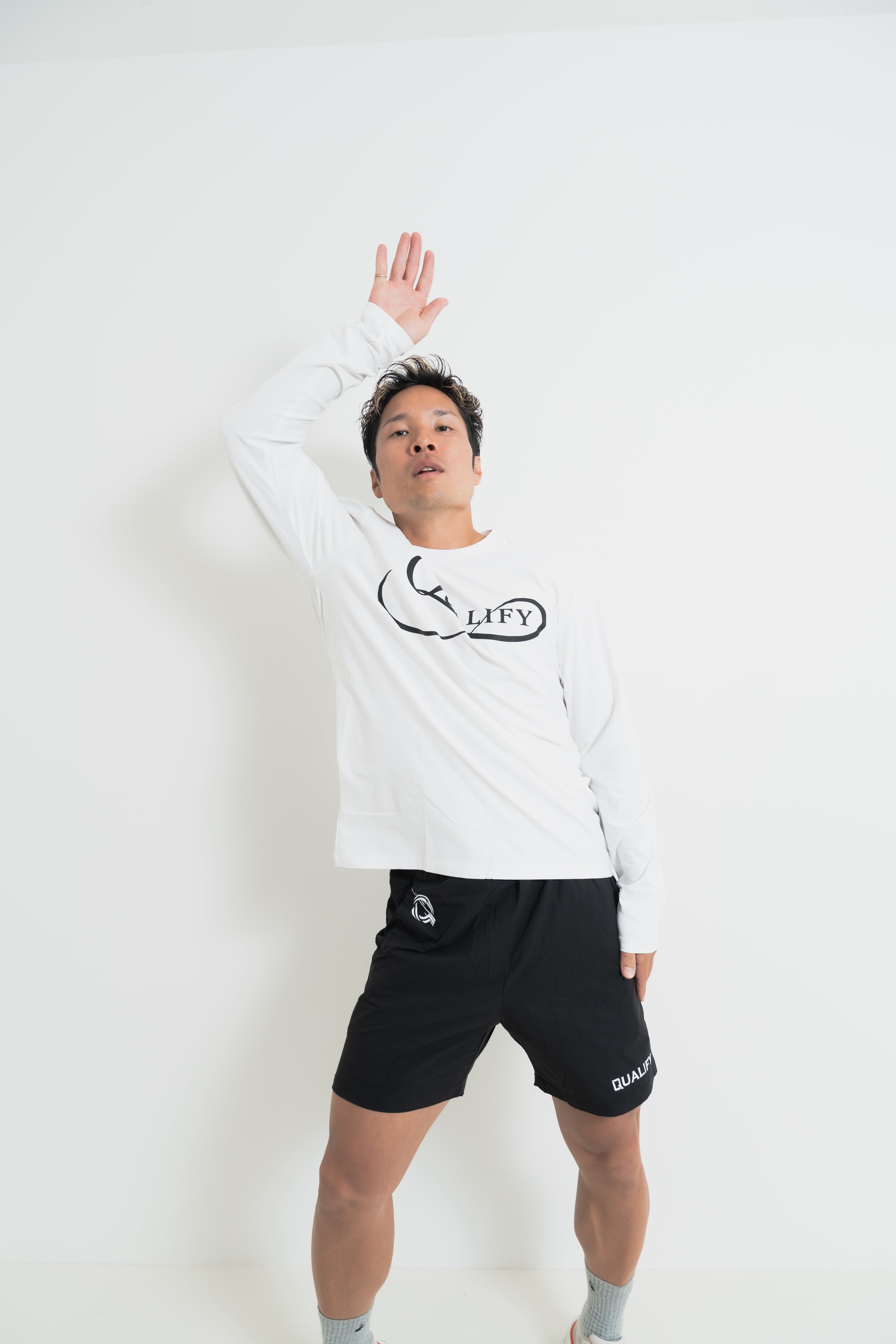 Training Long Tee -Bold Logo-