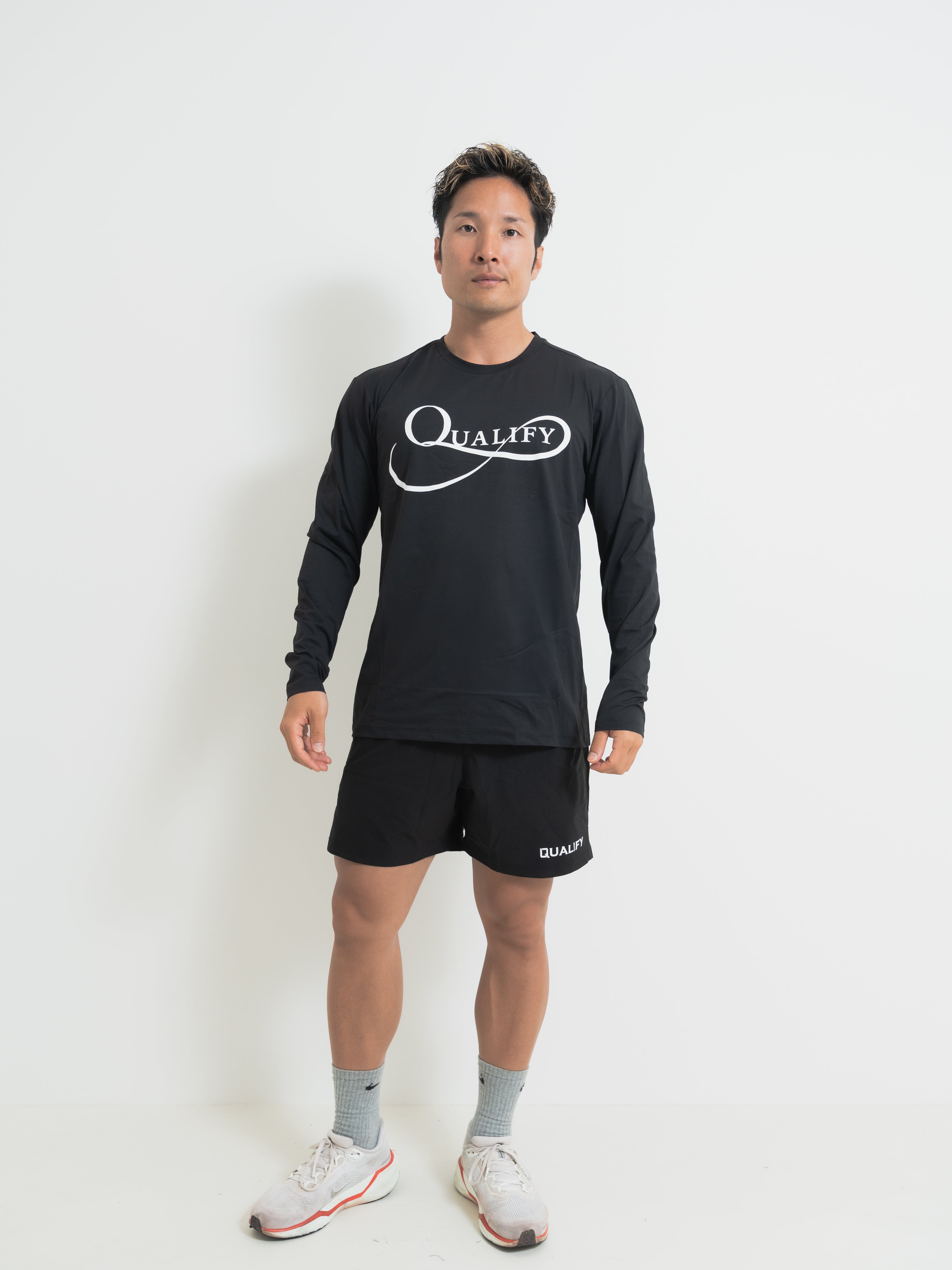 Training Long Tee -Bold Logo-
